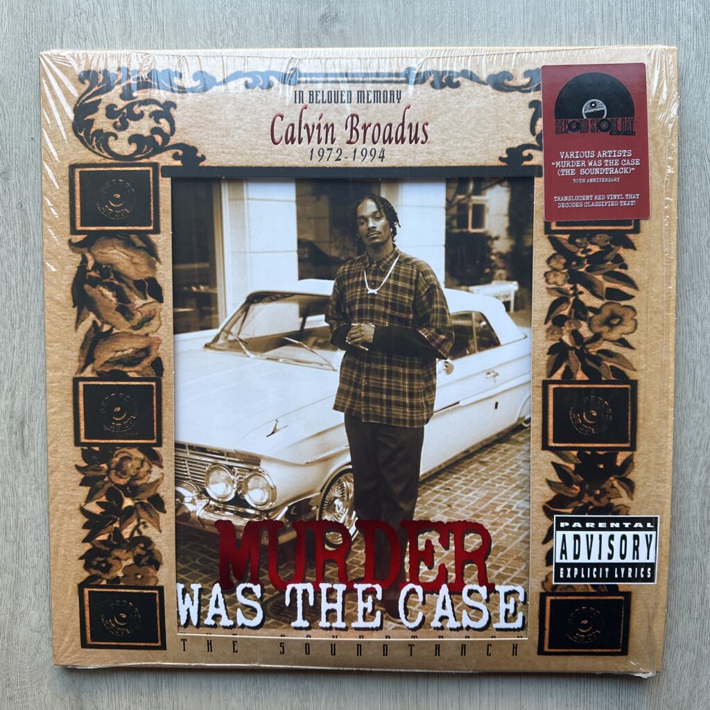 Murder Was The Case vinyl 2024 release