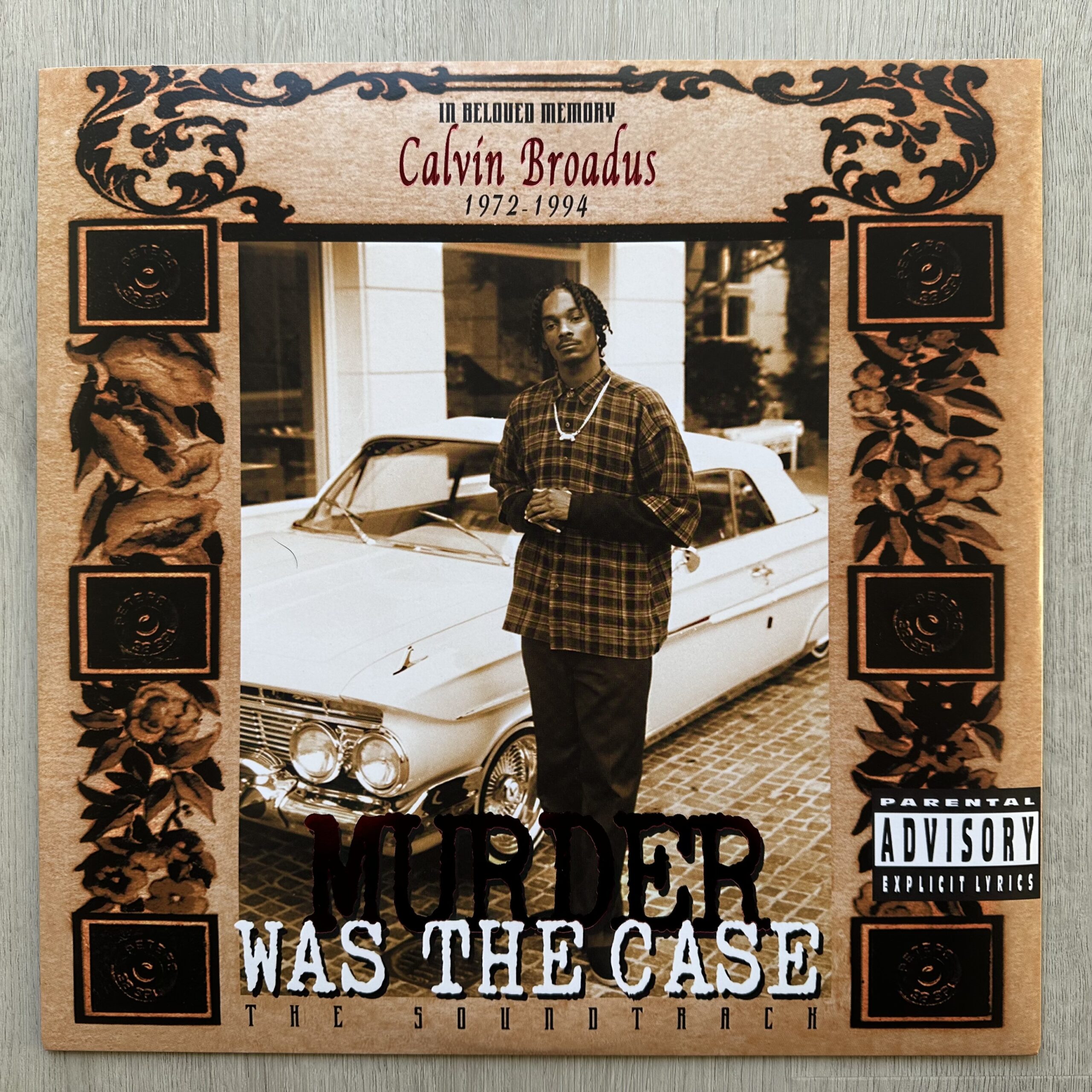 Murder Was The Case vinyl 2024 record sleeve